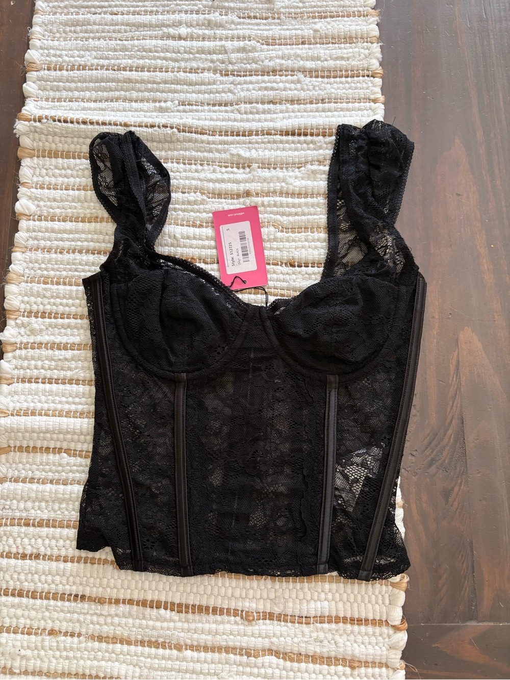 NEW Edikted lace corset top